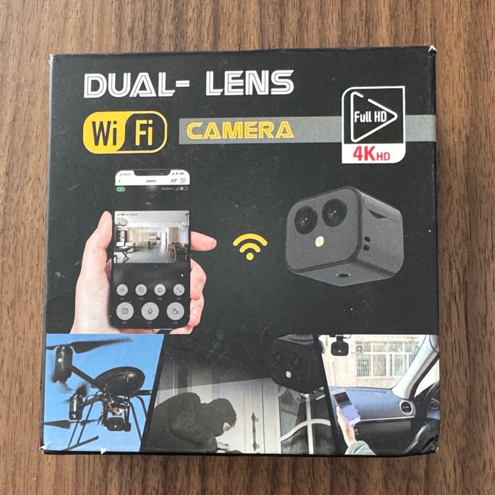 WiFi Dual-Lens Camera